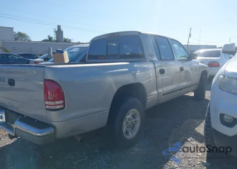 2000 Dodge Dakota Slt/Sport из США, поврежденный, VIN 1B7GL2AN6YS671636